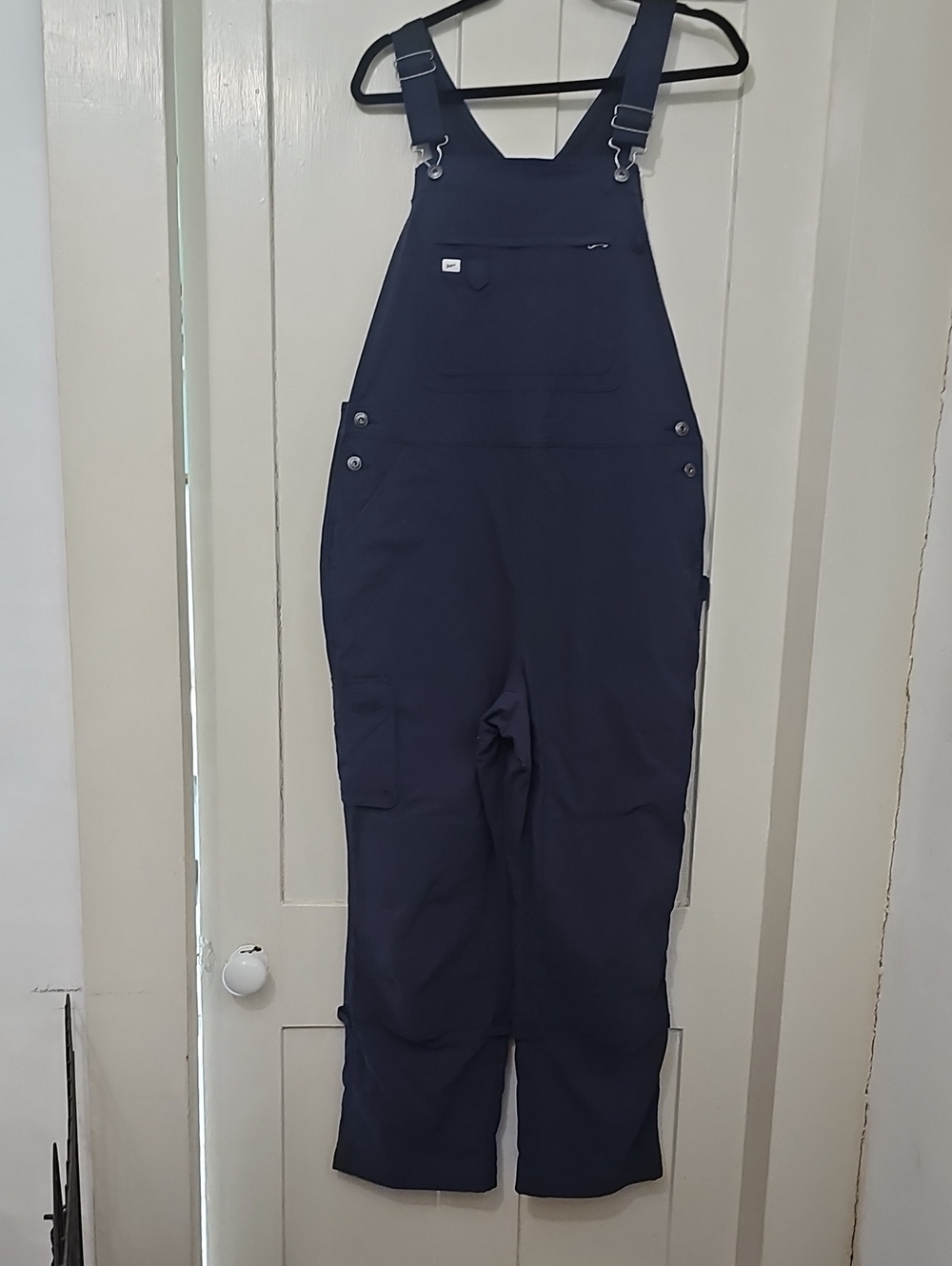 Duluth Trading Co Navy Blue Lined Overalls